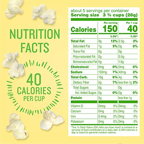 Image of Angie's BOOMCHICKAPOP Sea Salt Popcorn, 4.8 oz.