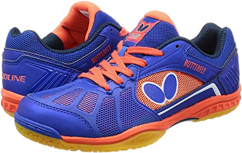 Image of Butterfly Lezoline Rifones Shoes - Professional Table Tennis Shoe with Footwork Support, Flexibility, Shock Absorbing Cushion, Gripping Ping Pong Shoe