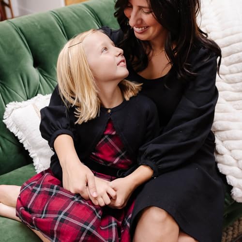 Image of Hope & Henry Girls' Milano Stitch Cardigan Sweater