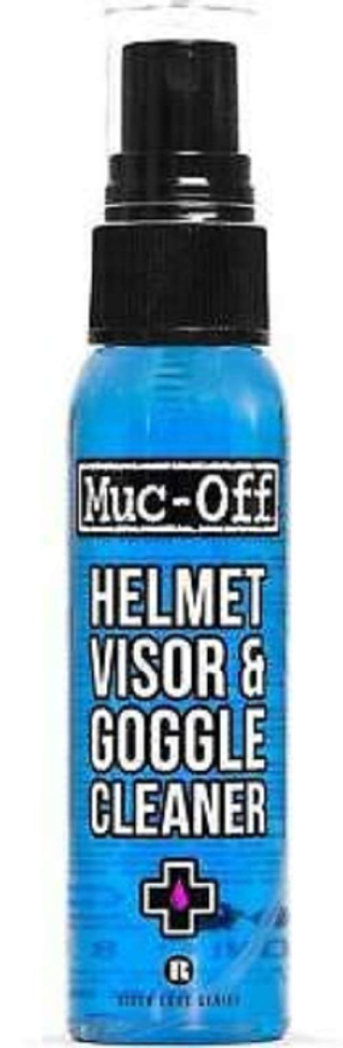 MucOff 219 Helmet, Visor And Goggle Cleaner, 250 Millilitres Antibacterial, Biodegradable