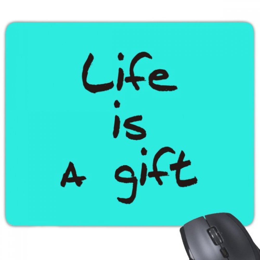 Tapis de souris cadeau original rectangle antidérapant avec message inspirant - 5