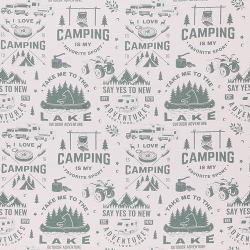 Mook Fabrics Camping Outdoors Fabric [45 in. Wide] – 100%