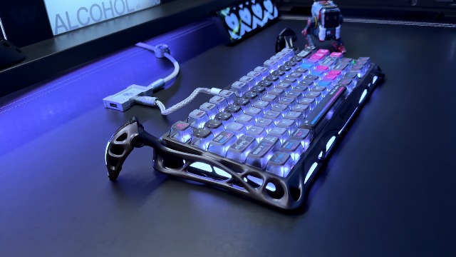 Amazon | GravaStar Mercury K1 Pro ゲーミングキーボード 無線