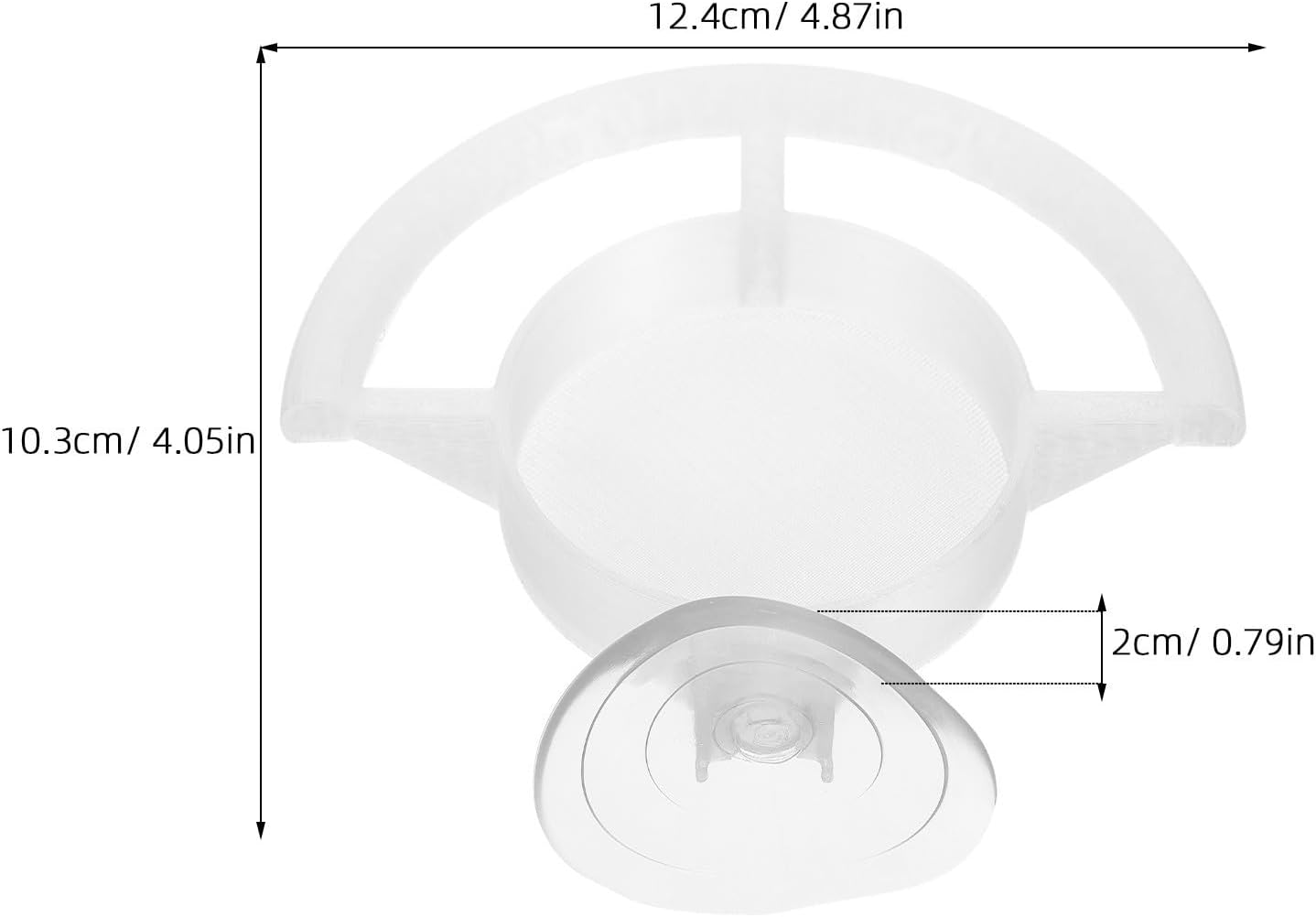 Alasum Window Bird Feeder with Strong Suction Cups, Abs Material, Weatherproof and Easy Installation, Detachable Feeding Tray for Outdoor and Indoor Bird Watching