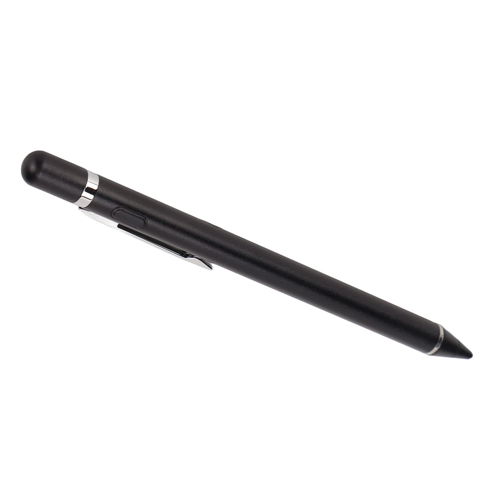 Lápiz óptico, Lápiz Digital Activo de Punta Fina, Fácil de Usar, Portátil para Dibujar (Black)