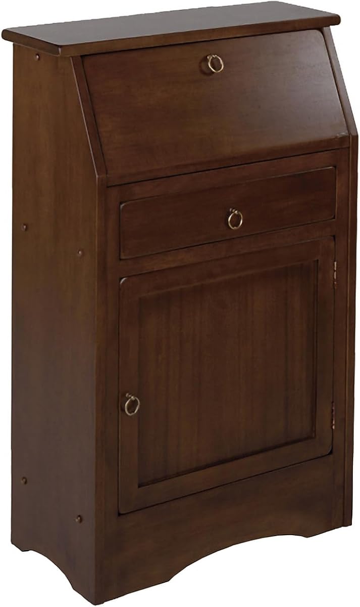 Winsome Regalia Secretary Desk, Antique Walnut