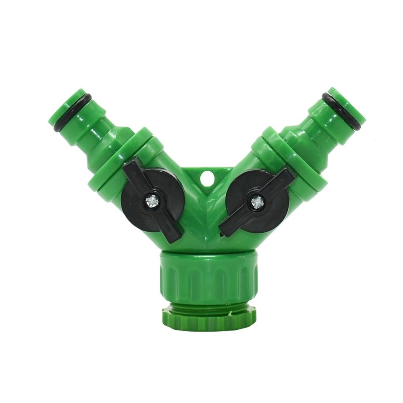 Evwgnpqrv Women's Green A Faucet Hose Splitter, 2 Pcs Multicolor Double Hose Connector Water Splitter Irrigation Adjustable