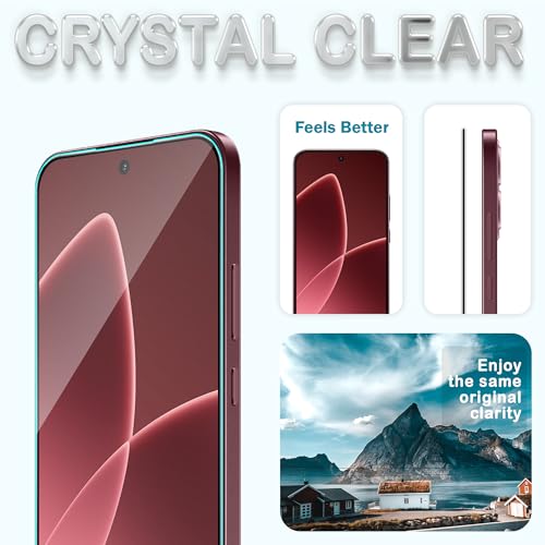 Image of FIRST MART Tempered Glass Screen Protector for Oppo F33 / F33 Pro - Full-Glue Screen Guard, 3D Edge to Edge, HD Clear, Bubble-Free, Case-Friendly, Black, Pack of 2