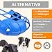 AMATHINGS Maulkorb Model Super Kennel Soft mit wattiertem Nasenstück Trinken Immer Möglich Ideal Für Freilauf, Hundewiese, Kennel, Zwinger, Rennen (Gold)