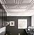 Ceilume 12 pc Stratford Ultra-Thin Feather-Light 2x4 Lay in Ceiling Tiles - for Use in 1" T-Bar Ceiling Grid - Drop Ceiling Tiles (12 Tiles, White)