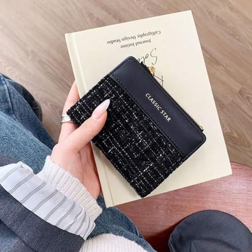 Short Wallet Large Capacity Luxury Solid Color Money Bag Retro PU Wallet (Pink)4