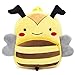 Produktbild Cartoon Kinder Rucksack Tier Cartoon Mini Tasche Plüsch Kinder Rucksack für Baby Jungen Mädchen Kleinkind 2-4 Alter, Biene