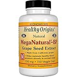 Healthy Origins Mega Natural BP-Grape Seed Extract, 150 Mg, 150 Count