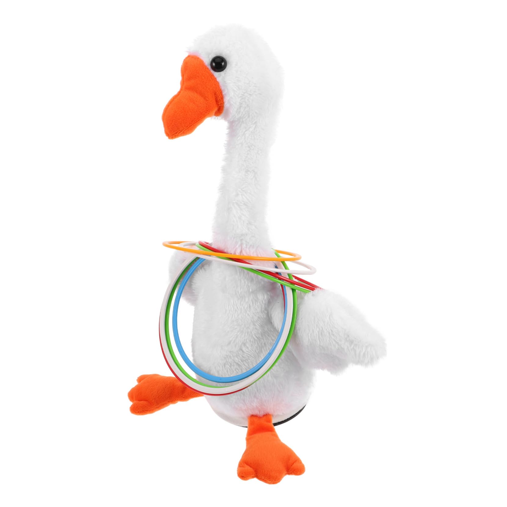 Gatuida Set Di Anelli Da Lancio Elettrico Per Bambini, Gioco Interattivo Genitore-figlio, Accessorio Didattico Prescolare Per Sviluppo Motricità e Concentrazione, Per Mercati Notturni
