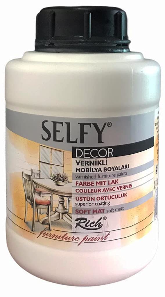 Rich Selfy Decor Vernikli Mobilya Boyası 1250cc N: