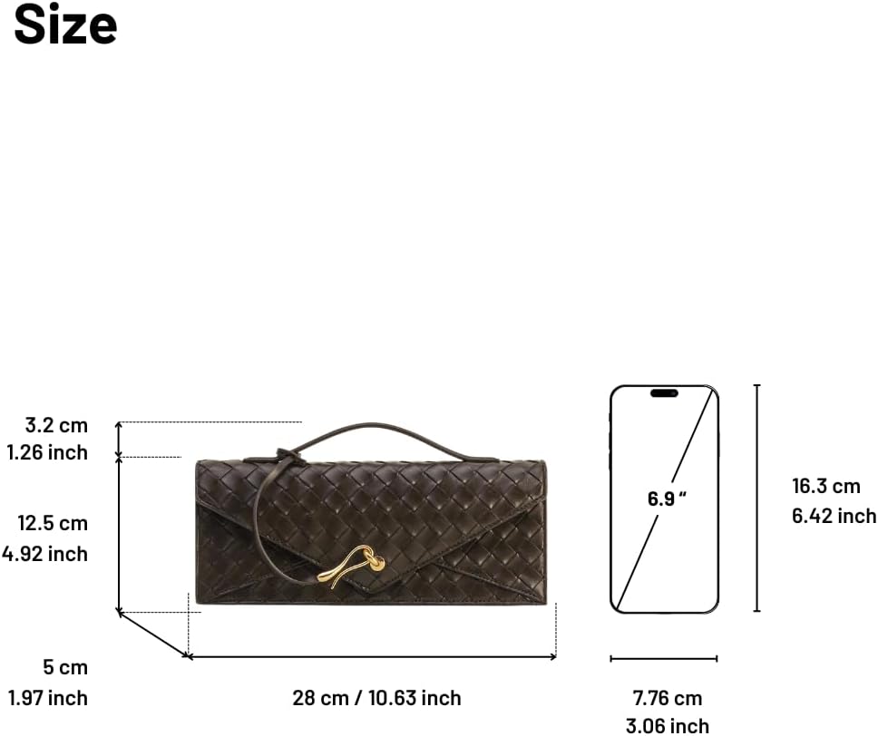 JW PEI Women's Celeste Woven Textured Envelope Top Handle Bag