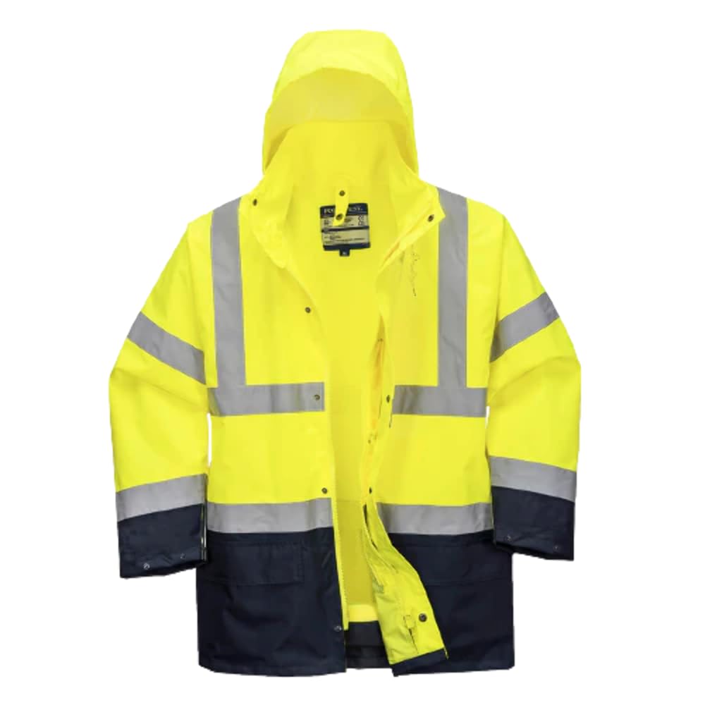 Portwest Giacca Essential Bicolore Hi-Vis 5 in 1
