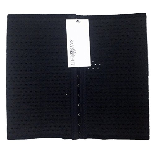 Lyz Waist Tummy Slimming Breathable Workout Shapewear Body Shaper Girdle Black, Small (Waist 24.5-26.7Inch) #TOP5