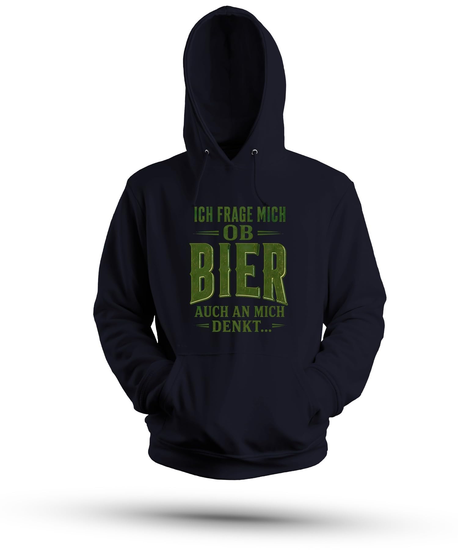 Ich Frage Mich ob Bier auch Statement Hoodie Hoodie Hoodie