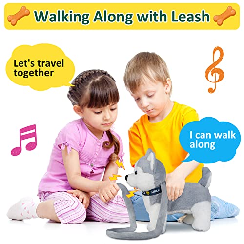 Marsjoy 43224-13 Husky Walking And Barking Puppy Dog Toy thumb #2