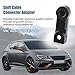 09G321397A Automatic Transmission Shift Cable Connector Base, Gearbox Shifter Cable Adapter Compatible with VW Polo Classic Passat Jetta Golf/Audi A3 S3 TT TTS/Seat Altea Leon Toledo/Skoda Octavia