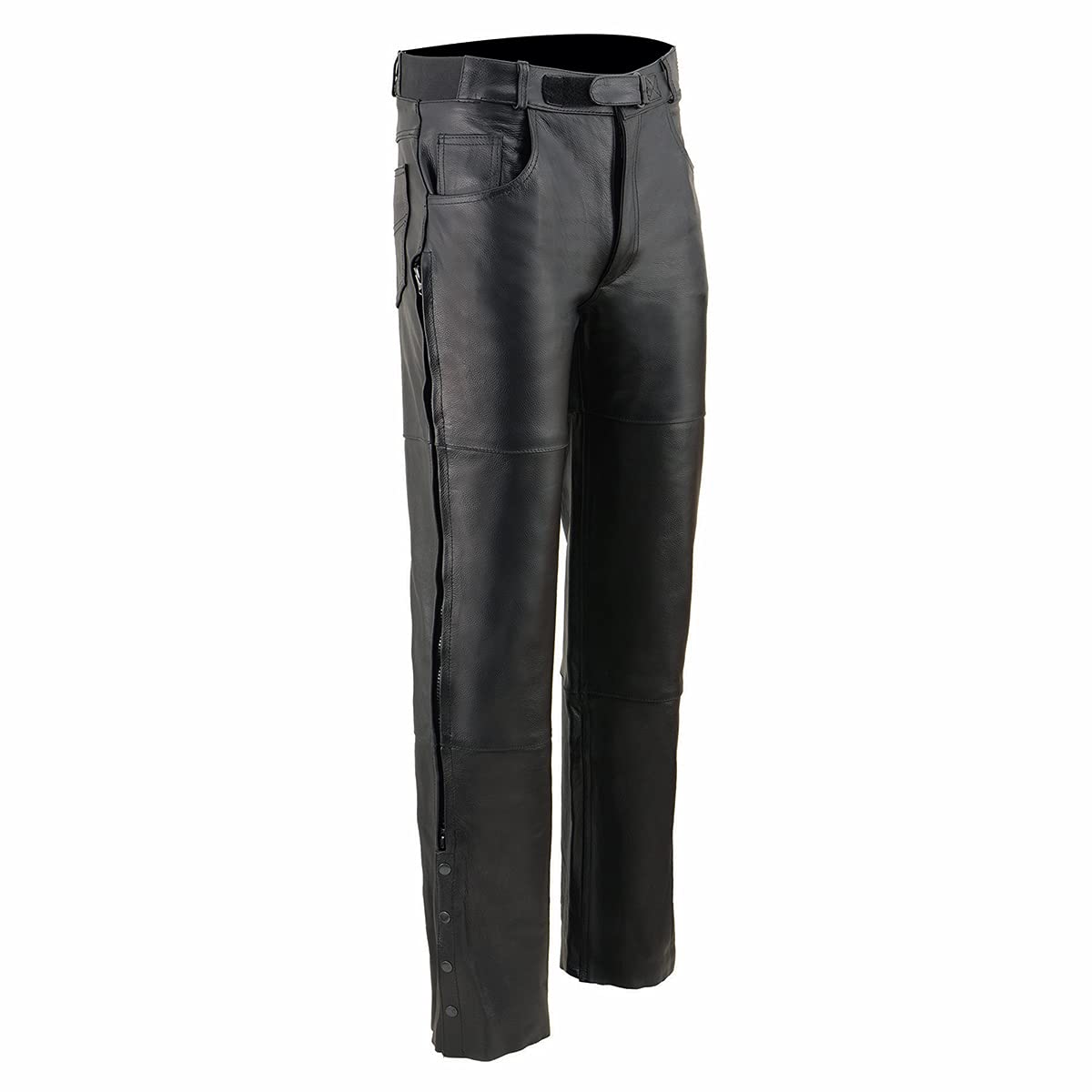 Milwaukee Leather Men's Premium Classic Casual Leather Motorcycle Riding Pants - 34