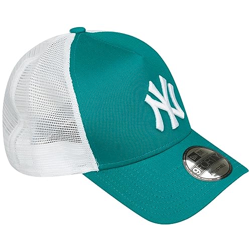 New Era Snapback Trucker Cap New York Yankees Bottlegreen - vue 4