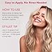 12 Benefits Leave-In Conditioner Spray – Instant Healthy Hair Treatment, Anti-Frizz, Detangles, Strengthens & Repairs, Heat Protection with Quaternium 39 & Silk Fibre Protein, 6 Fl Oz