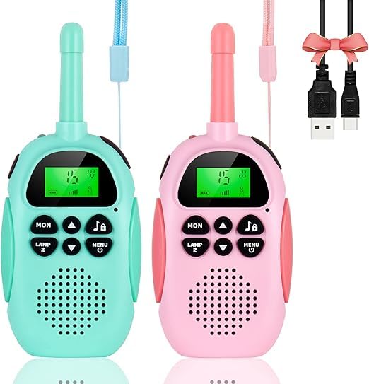 BLiSS HUES Kids Walkie Talkies Toys for Indoor & Outdoor Play - Easy to Operate & Lightweight Toys-Walkie Talky Radios for Children- Boys & Girls Age 4-12 - Pack of 2 Random Colour (B0D2J76TZ6) Amazon Price History, Amazon Price Tracker