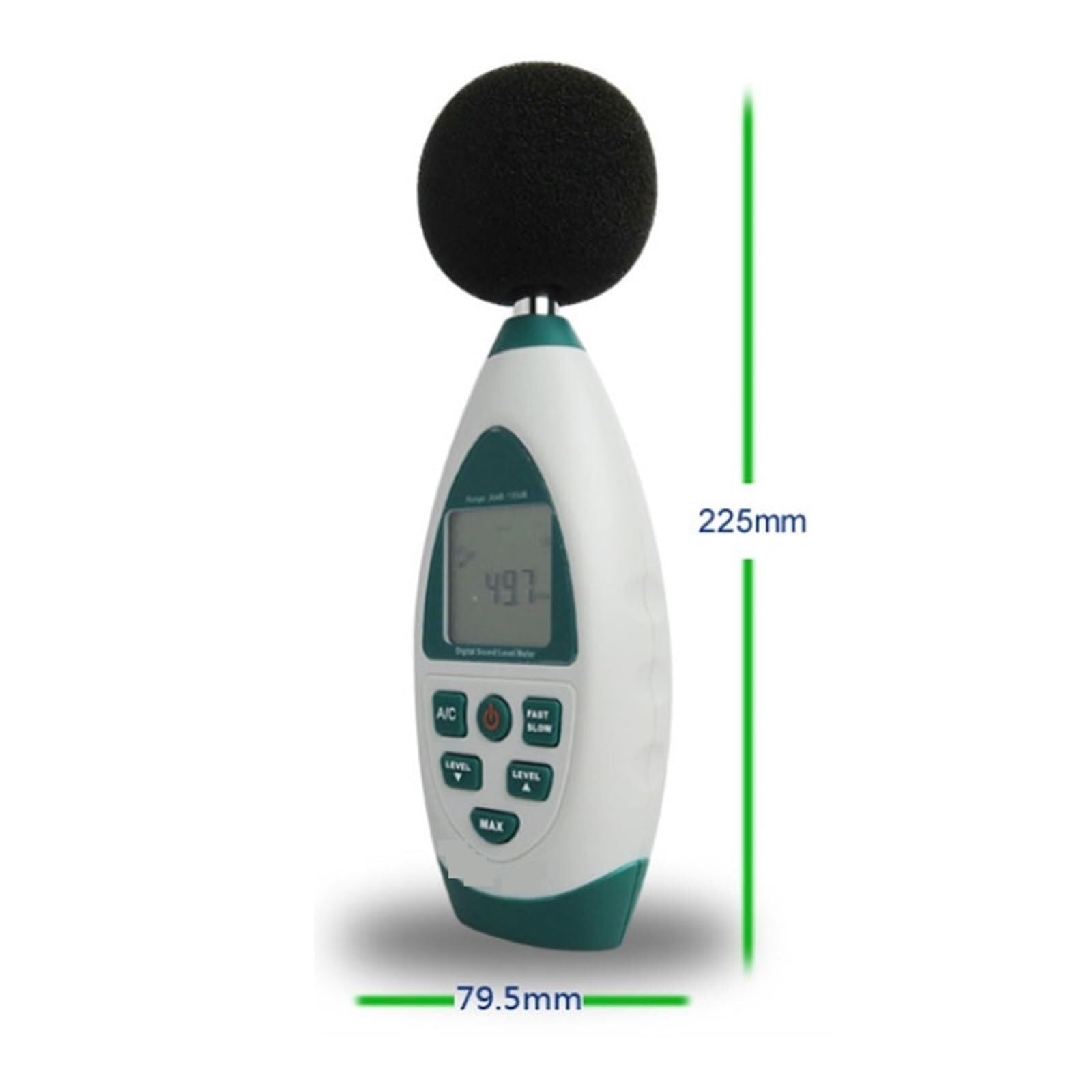 sonómetro, Mini medidor de nivel sonido digital