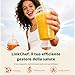 LINKChef Entsafter Slow Juicer, 115 mm Große Einfüllöffnung für Entsafter Gemüse und Obst Testsieger, Kaltentsafter 200W, BPA-frei, Einfach zu Reinigen und Montieren, Hellgrün