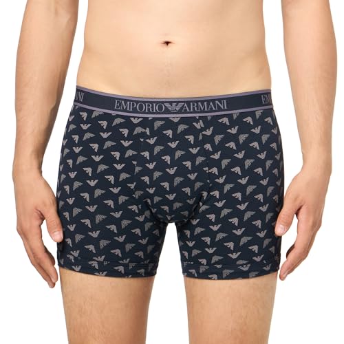 Emporio Armani Men's 3 Pack Core Logo Band Boxer Brief Eagle Print2