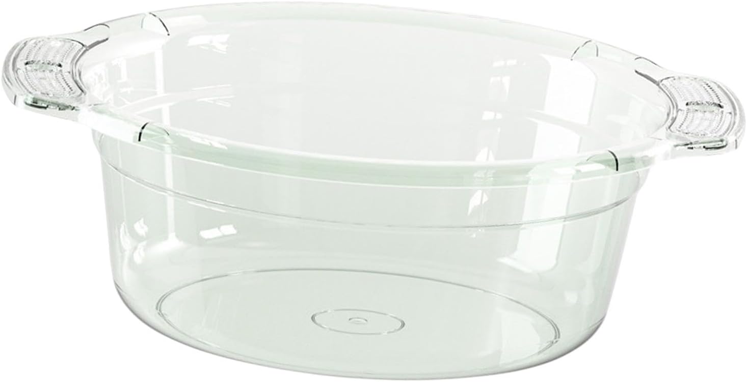 Wash Basin Clear Accs with Holes Laundry Basin for Storaging Mixing Cleaning Medium Green