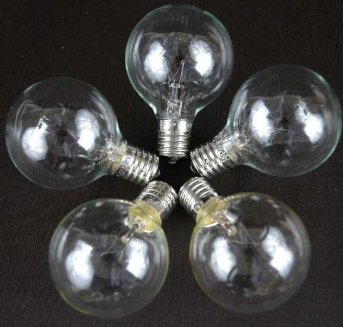 Cadenas de luces de patio G50 25 pies con 25 bombillas miniatura 6