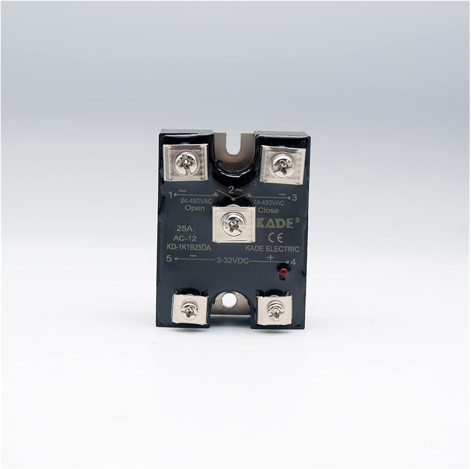 SSR 1NC and 1NO 10A 25A 40A DA Normally Closed and Open Single Phase DC Control AC SSR-10DA 25DA NC Solid State Relay(1K1B25DA)