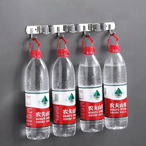 Suporte Vassouras Porta Rodos Organizador Gancho Prático Multiuso Inox Acessorios Para parede