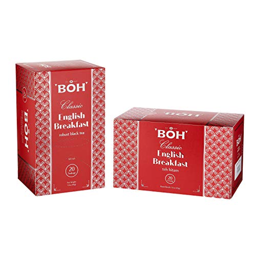 Boh Classic English Breakfast Black Tea, 40 Total Tea Bags #TOP21