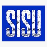 SISU Sticker Bumper Sticker Vinyl Decal 5'