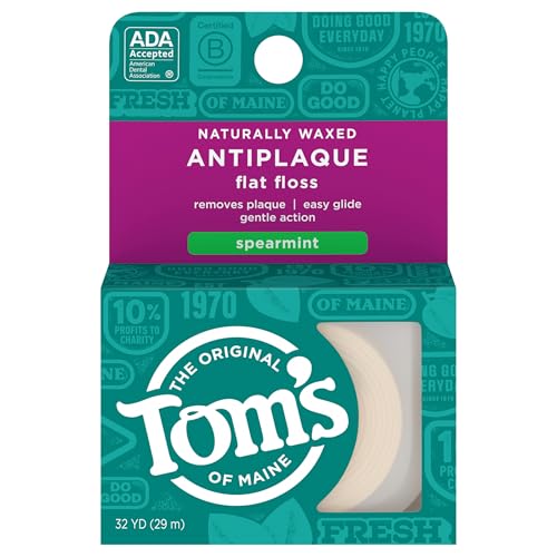 Floss Flat Tom's of Maine soulage les gencives serrées