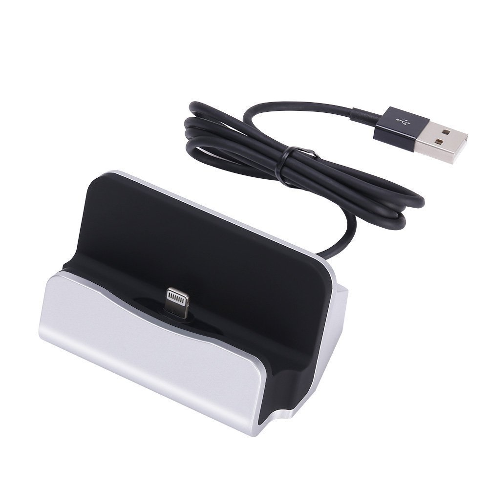 TrAdE Shop Traesio - Docking Station Per Iphone 5 Basetta Porta Dock Base Usb Supporto Caricabatte 4857896