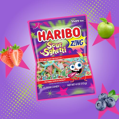 Needzo Sour Spaghetti Gummies, 4 Onzas (Pack de 3) miniatura 3