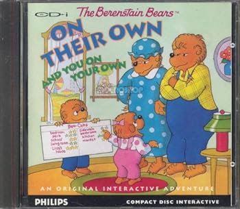 CD-ROM The Berenstain Bears On Their Own Philips CDI Book