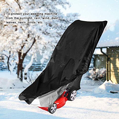 Lawn Mower Cover Waterproof Dustproof Outdoor Rain Dust Protection Weeding Machine Polyester Cover Dust Cover Protection - Image 4