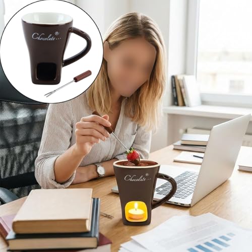 Gobelet fondue au chocolat pour tremper vos biscuits et fruits - 7