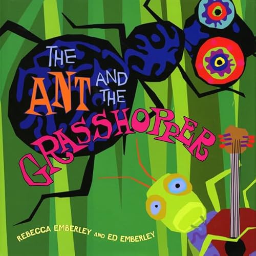 The Ant and the Grasshopper Audiolivro Por Rebecca Emberley, Ed Emberley capa