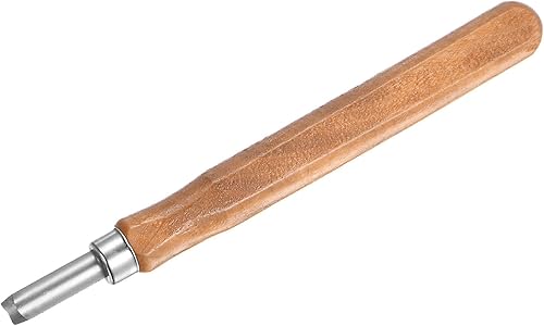 uxcell Cuchillo de tallado de madera cincel de herramientas de acero de alta velocidad de 0256in para escultura de arco mediano para manualidades
