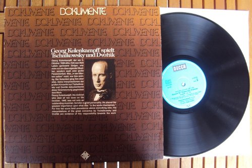 Konzert für Violine und Orchester op. 35 und Konzert fuer Violine und Orcheter op. 53. Georg Kulenkampff, Eugen Jochum. Dokumente Mono