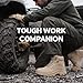 ANGRYRAM Steel Toe Boots for Men Women Slip Resistant Puncture Proof Work Boots for Men Lightweight Comfortable Steel Toe Work Shoes