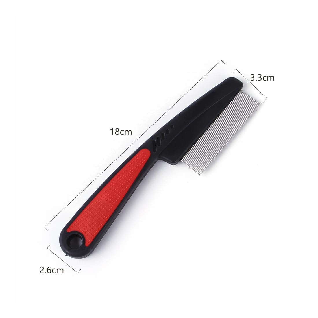 2 PCS Peigne Anti puces, Set de Peignes Anti puces pour Chats et Chiens, Peigne de toilettage pour Animaux Outil d'épilation, Chien Peigne de toilettage