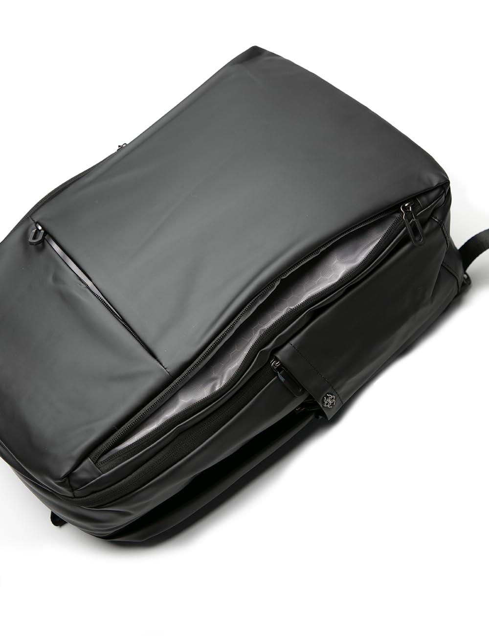BARONE Zaino per computer portatile - grande capacità - Tessuto tecnico Impermeabile - Zaino per PC portatile con USB Charging Port Zaino funzionale per viaggi d'affari unisex